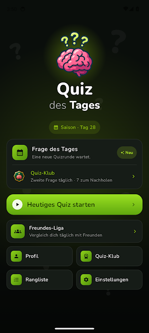 Quiz des Tages Screenshot 0
