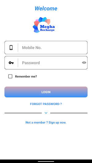 Megha Recharge Screenshot 1