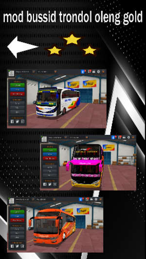 mod bussid trondol oleng gold Screenshot 1