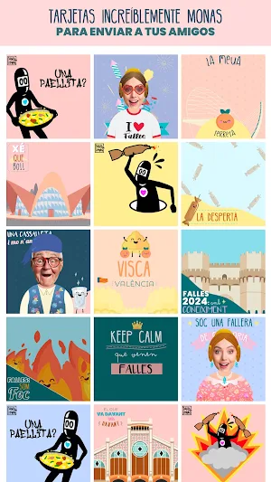 Valencia Messages in Fallas Screenshot 2