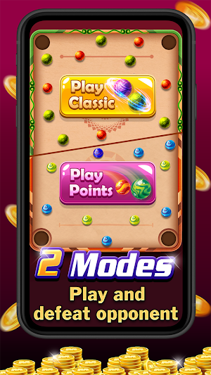 Marble Carrom : Kancha Master Screenshot 1