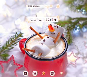 Marshmallow Man Theme Screenshot 0