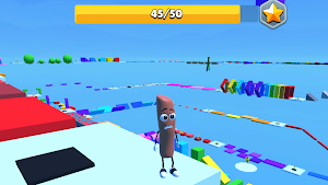 Obby game: Jump World Parkour Screenshot 2