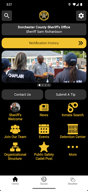 Dorchester CO Sheriff, SC Screenshot 0