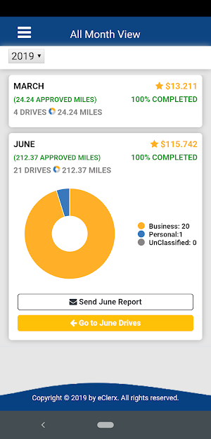Mile Manager Sunshine Screenshot 3