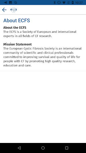 ECFS Society Screenshot 1