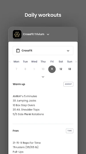 CrossFit Trivium Screenshot 3
