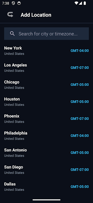 Time Zone Converter Pro Screenshot 3
