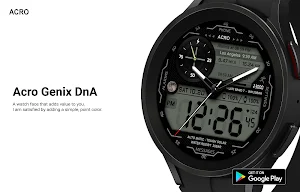 Acro Genix DnA Watchface Screenshot 1