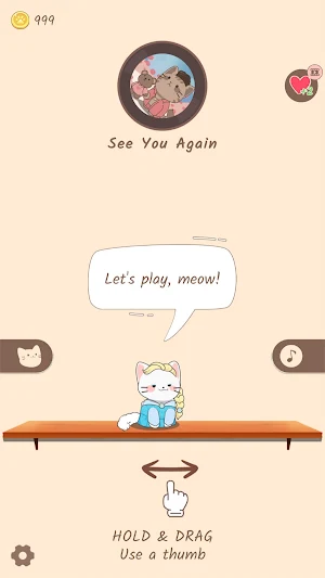 Hungry Cats: Cute Meow & Music Screenshot 1