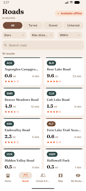 Rocky Mountain Safari & Map Screenshot 3