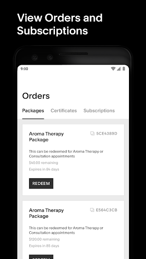 Acuity Scheduling Client Screenshot 2
