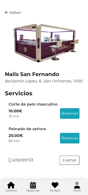 NailStore Screenshot 1