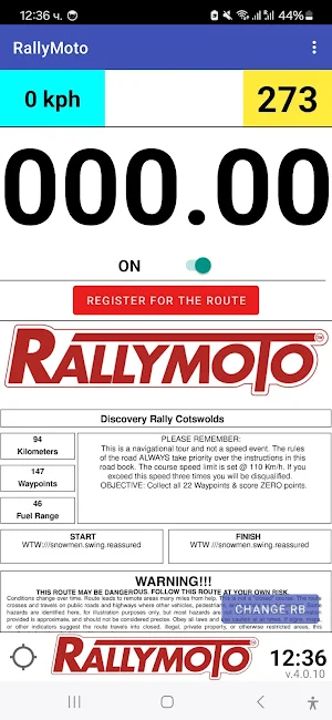 RallyMoto Screenshot 0