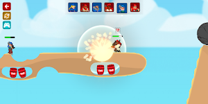 Tactical War Turn Based Blast Screenshot 1