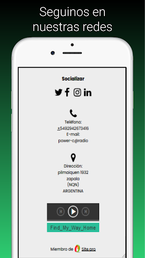 Radio Power-C Screenshot 3