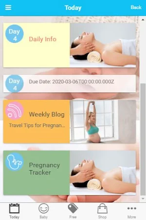 Beaming Baby Pregnancy Tracker Screenshot 3