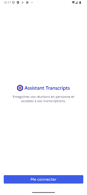 Assistant Transcripts Screenshot 0