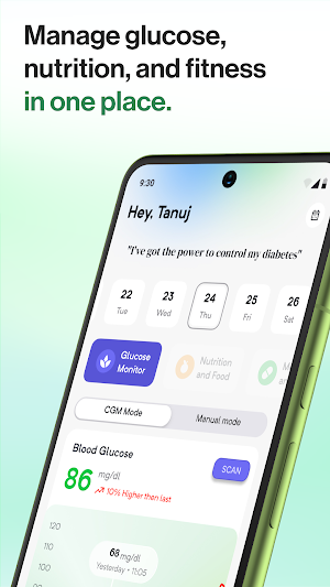 Gurucose - Sugar CGM App Screenshot 0