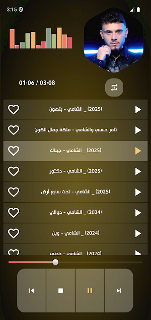 جميع اغاني الشامي 2025بدون نت Screenshot 2