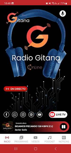 Radio Gitana Ambato Screenshot 1