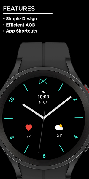 Flash Night - watch face Screenshot 1