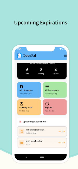 DocuPal: Track Document Expiry Screenshot 2