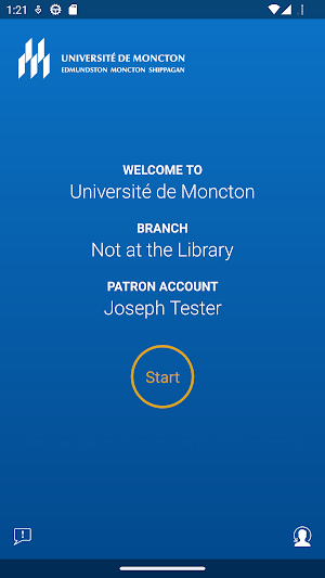 Prêt de livres - UMoncton Screenshot 0