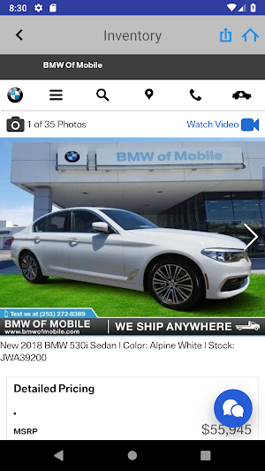 BMW of Mobile Screenshot 3