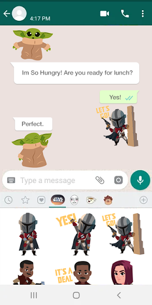 The Mandalorian Stickers Screenshot 1