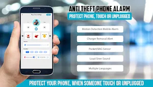 Anti Theft Phone Alarm Screenshot 1