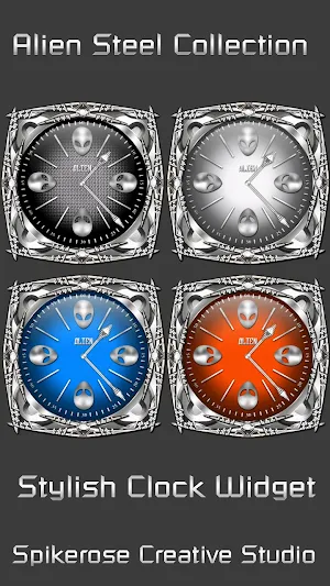 Alien Steel Clock Collection Screenshot 0