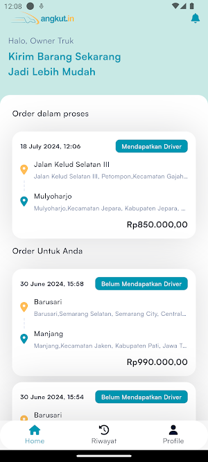 Angkut.in Partner Screenshot 1