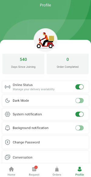 SemiGro Delivery Screenshot 1