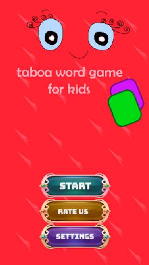 Tabooa Word Game for Kids Screenshot 1