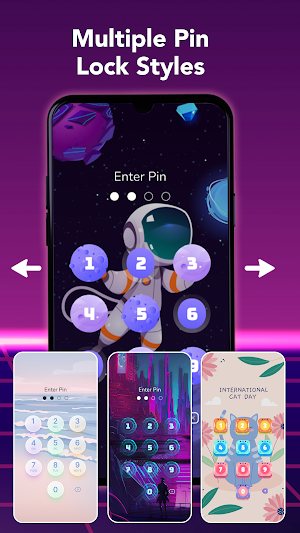 Pattern Lock Screen Password Screenshot 3