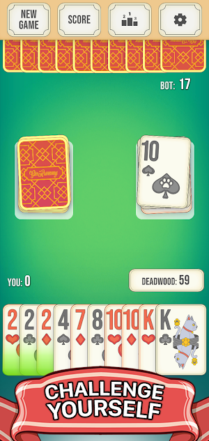 Gin Rummy Free! Screenshot 0
