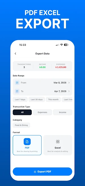 Receipt AI - Expense Scanner Screenshot 1