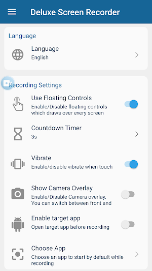 Deluxe Screen Recorder & Video Screenshot 3