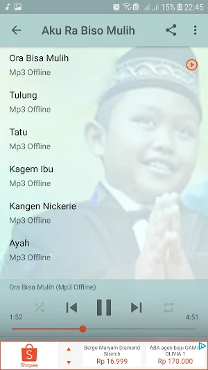 Arda - Aku Ra Biso Mulih Offline Screenshot 3