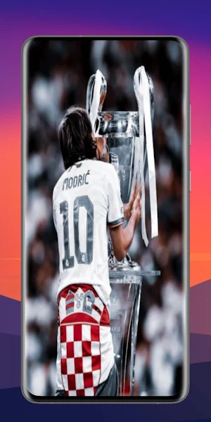 Luka Modric 4K Wallpaper Screenshot 2