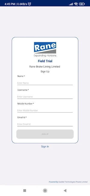 Rane Brake Lining -Field Trail Screenshot 3
