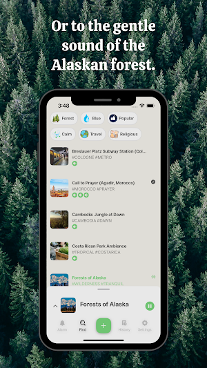Nature Sound - Alarm Planet Screenshot 1