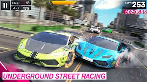 Crazy Car Racing Games 3D Screenshot 2