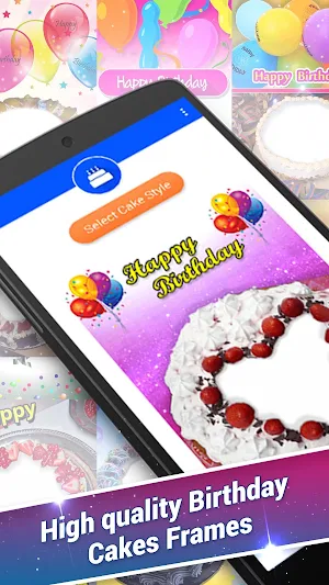 Name  on Cake / Photo on Birthday Cake Screenshot 3