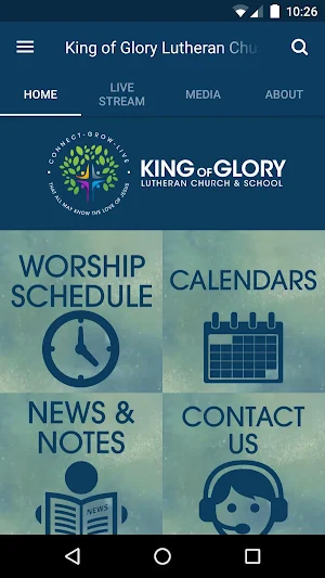King of Glory Lutheran Church Screenshot 0