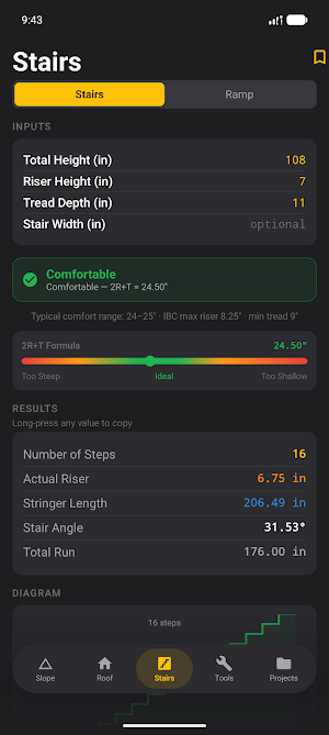 Slope Calculator & Tools Screenshot 3