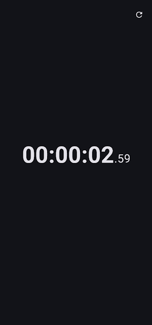 Simple Stopwatch Screenshot 1