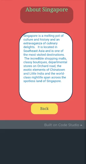 Explore Singapore Screenshot 2
