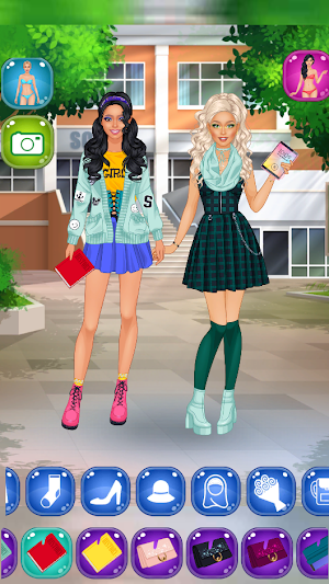 High School BFF Dress up Screenshot 0